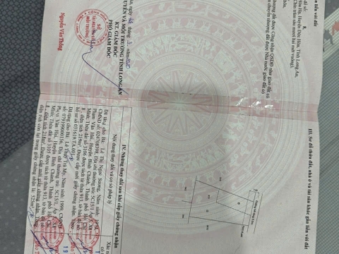 Nhà bán chính chủ Đức Hoà Long An