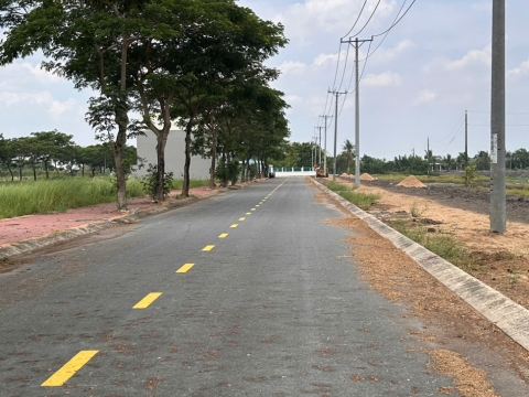 Vị trí vàng: Trục đường số 3 – đối diện KCN 170ha (lớn nhất Thủ Thừa)