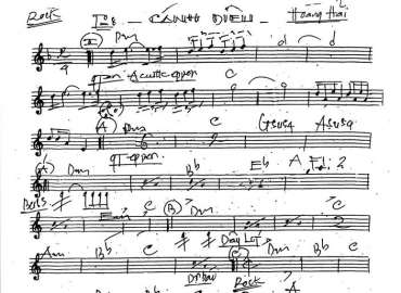 Cánh Diều sheet nhạc đệm