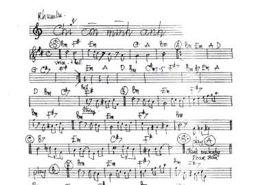 Chỉ Còn Mình Anh sheet nhạc đệm