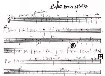 Cho Em Quên sheet nhạc đệm