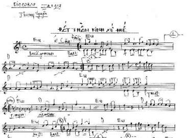 Đất Thần Kinh Xứ Huế sheet nhạc đệm