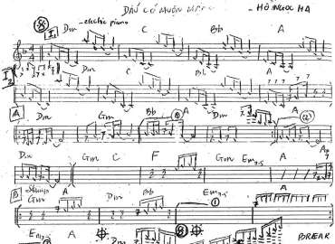 Dẫu Có Muộn Màng sheet nhạc đệm