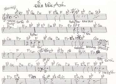 Đến Bên Anh sheet nhạc đệm