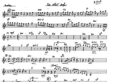 Em Nhớ Anh sheet nhạc đệm