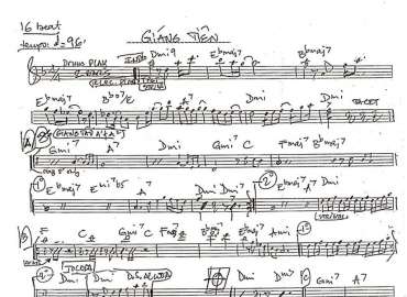 Giáng Tiên sheet nhạc đệm