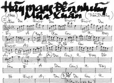 Hãy Mang Đến Những Mùa Xuân sheet nhạc đệm