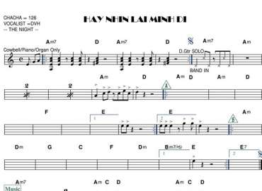 Hãy Nhìn Lại Mình Đi sheet nhạc đệm