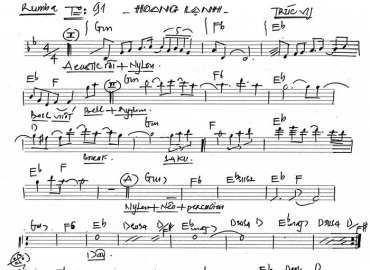 Hoang Lạnh sheet nhạc đệm