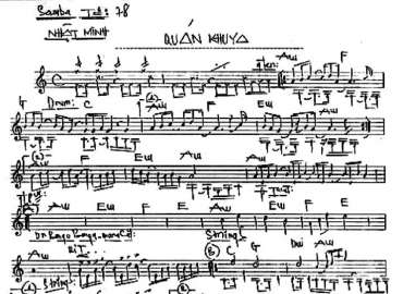 Quán Khuya sheet nhạc đệm