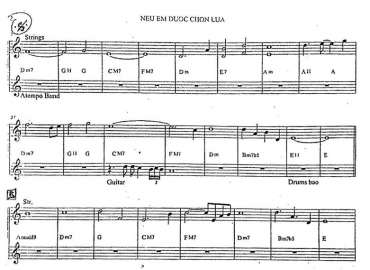 Nếu Em Được Lựa Chọn sheet nhạc đệm