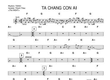Ta Chẳng Còn Ai sheet nhạc đệm