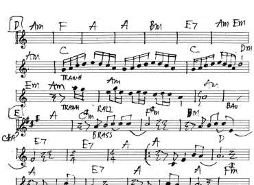 Thiên Thai sheet nhạc đệm