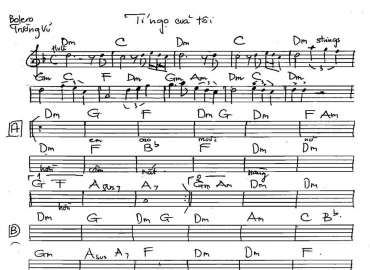 Tí Ngọ Của Tôi sheet nhạc đệm