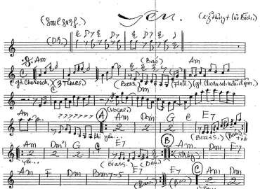 Yêu sheet nhạc đệm