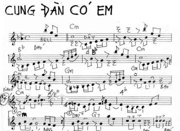 Cung Đàn Có Em sheet nhạc đệm
