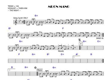 Muộn Màng 3 sheet nhạc đệm