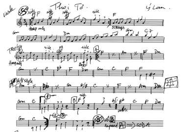 Thoi Tơ sheet nhạc đệm