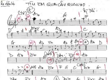 Tìm Em Qua Câu Quan Họ sheet nhạc đệm