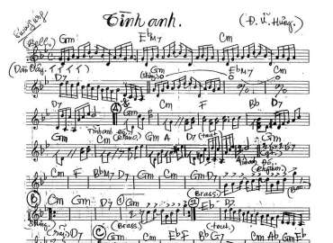 Tình Anh Sheet Nhạc đệm