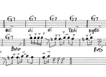 Tình Ca Thảo Nguyên 2 Sheet Nhạc đệm