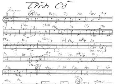 Tình Cờ Sheet Nhạc đệm