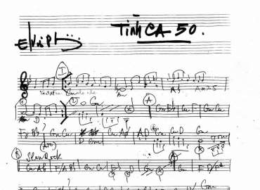 Tình Ca 50 Sheet Nhạc đệm