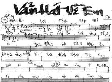 Vẫn Hát Về Em sheet nhạc đệm