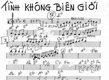 Tình Không Biên Giới Sheet Nhạc đệm