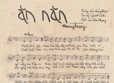 Ăn Năn Sheet Nhạc