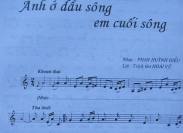 Anh Ở Đầu Sông Em Cuối Sông Sheet Nhạc