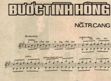 Bước Tình Hồng Sheet Nhạc