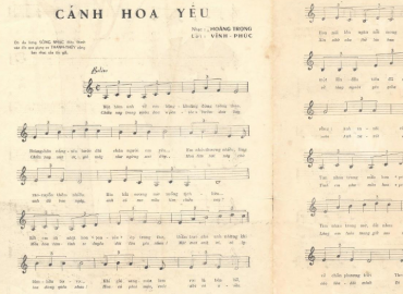Cánh Hoa Yêu Sheet Nhạc