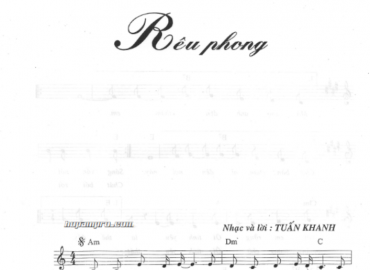 Rêu Phong Sheet Nhạc