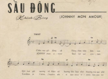 Sầu Đông Sheet Nhạc