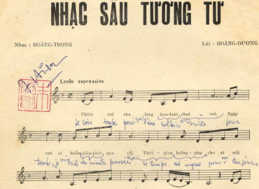 Nhạc Sầu Tương Tư Sheet Nhạc