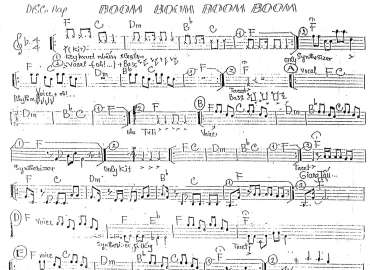 Boom Boom Boom Boom Sheet