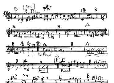 A Natural Woman sheet