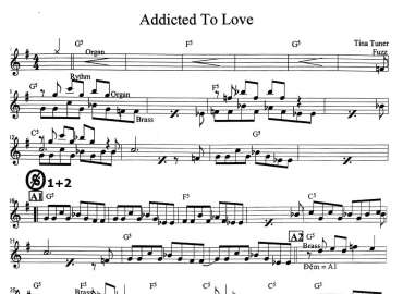 Addicted To Love sheet