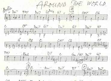 Around The World sheet