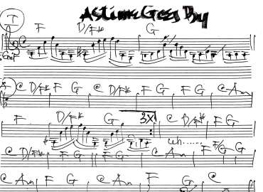 As Time Goes By sheet