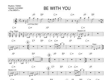 Be With You Sheet