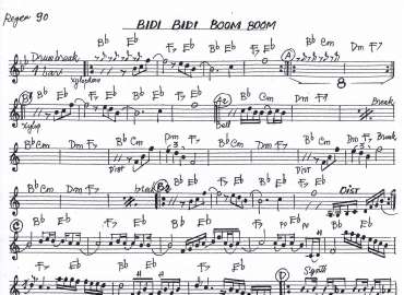 Bidi Bidi Boom Boom Sheet