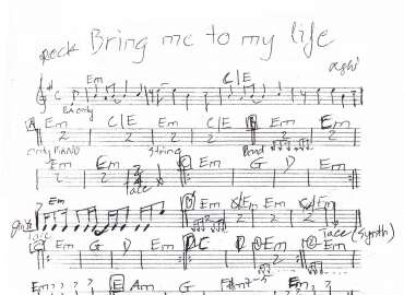 Bring Me To My Life Sheet