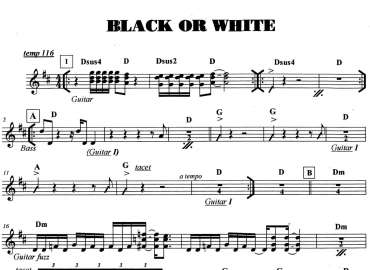 Black or white sheet