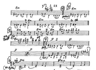 Boogie Wonderland sheet