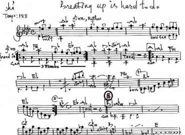 Breating up is hard to do sheet