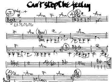 Can't Stop The Feeling sheet
