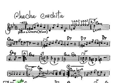 Cha Cha Couchita sheet