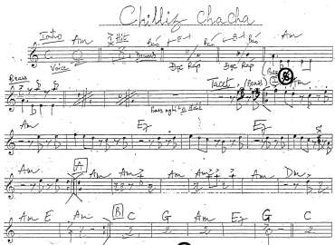 Chilling Cha Cha sheet